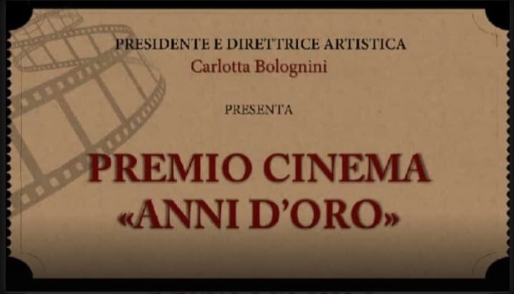 foto 3 premio cinema anni d'oro 2021