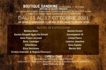 foto rome jewelry week scuola romana ottobre 2021