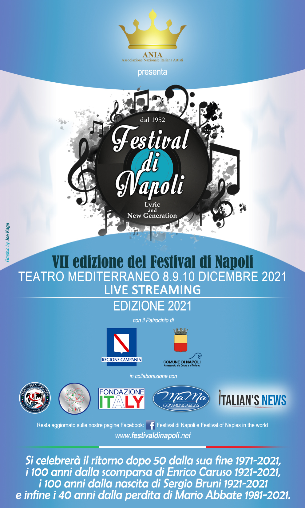 locandina vii edizione festival di napoli