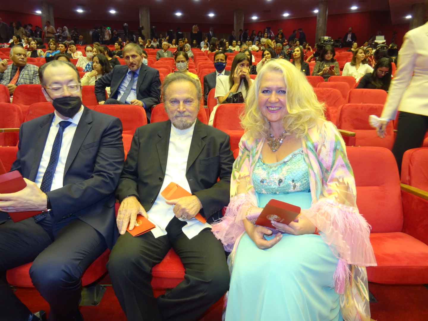 foto aida e franco nero taskent ottobre 2021