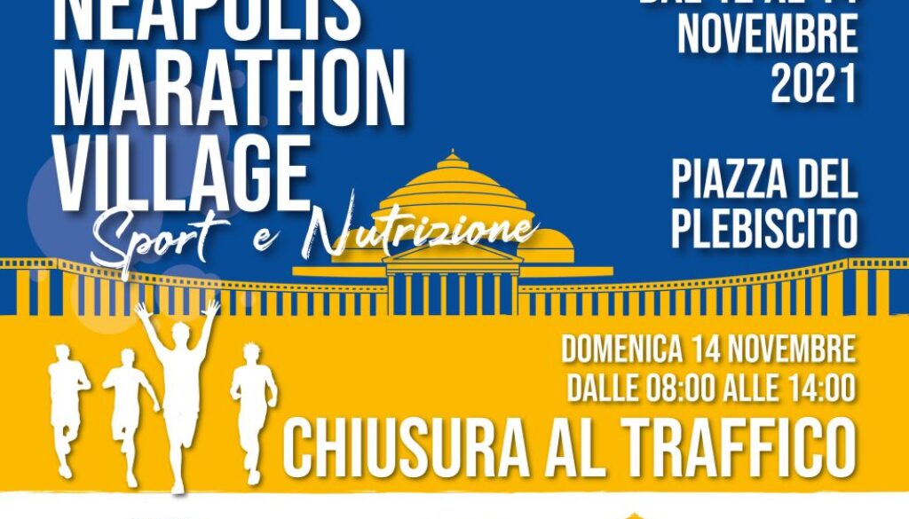 locandina napoli maratona 2021