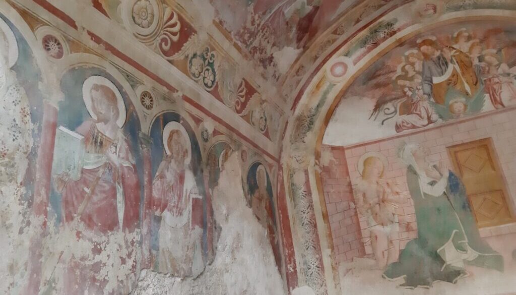 affreschi valnerina