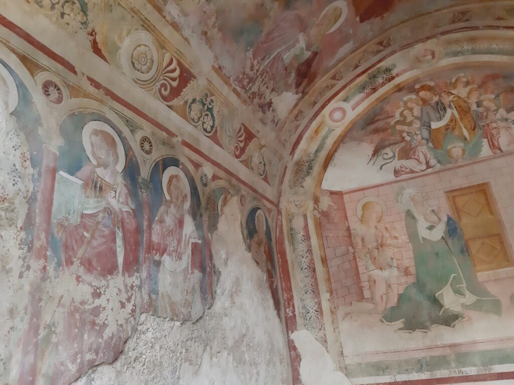 affreschi valnerina