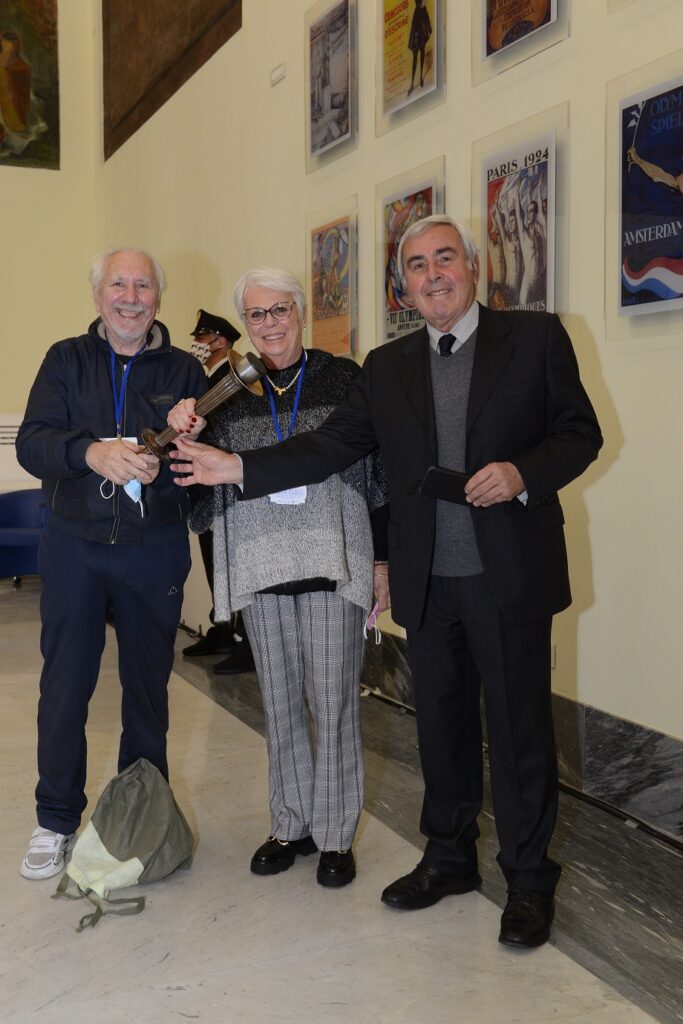 giancarlo peris, daniela beneck e riccardo viola
