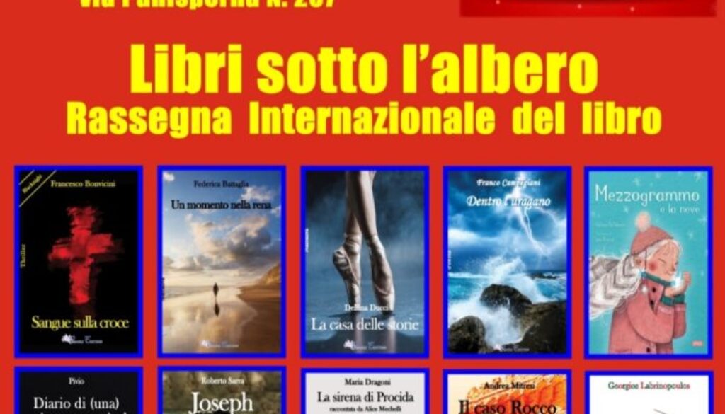 locandina libri sotto l'albero nov 2021