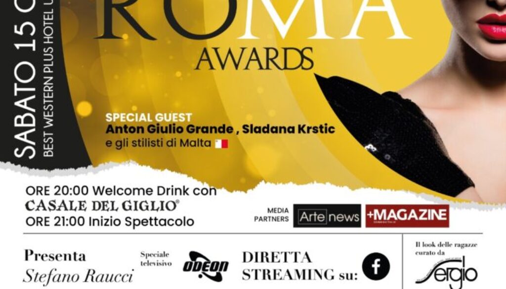 modaromaawards locandina gen 2022