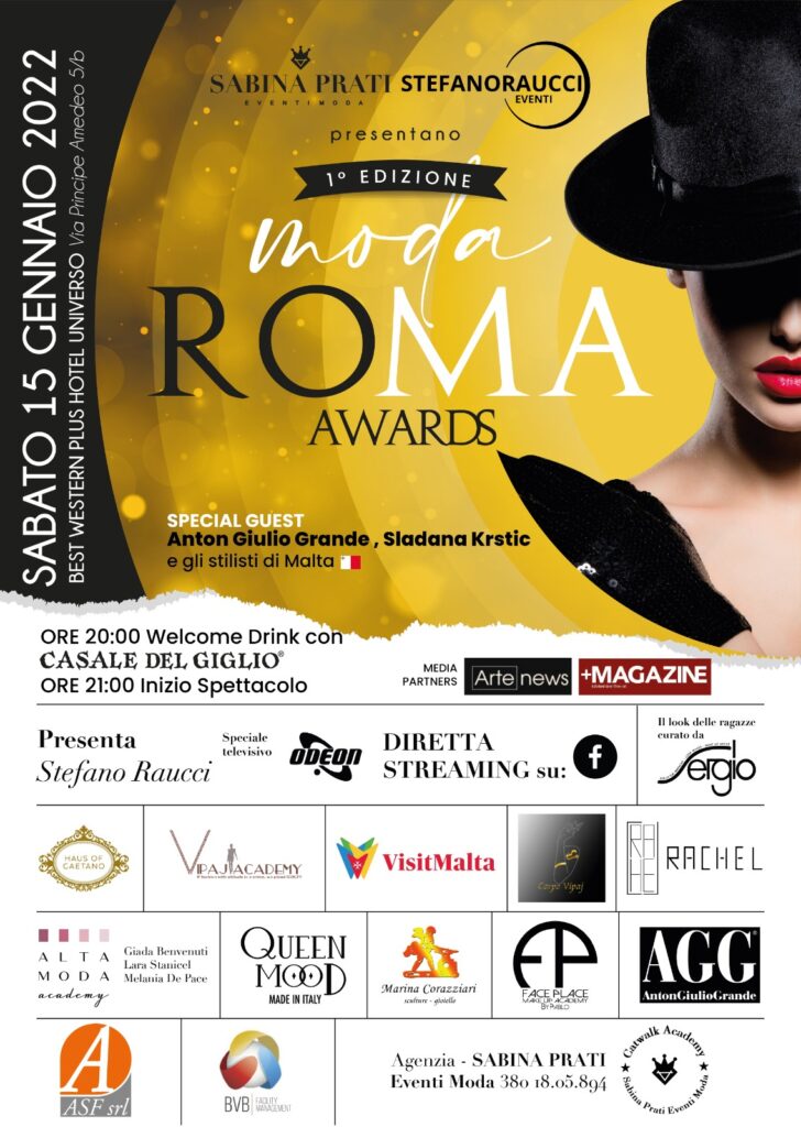 modaromaawards locandina gen 2022