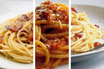amatriciana gricia carbonara
