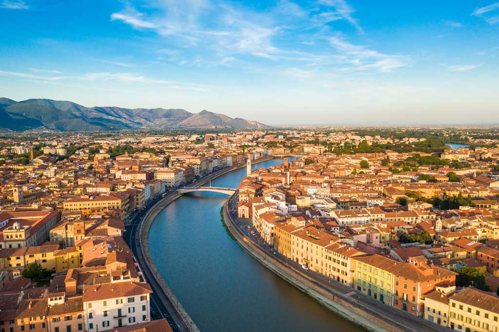 citta di pisa view