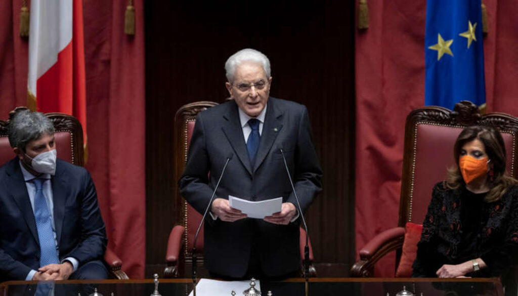 mattarella giuramento 3 feb 2022