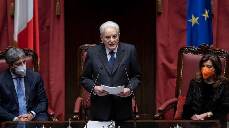 mattarella giuramento 3 feb 2022