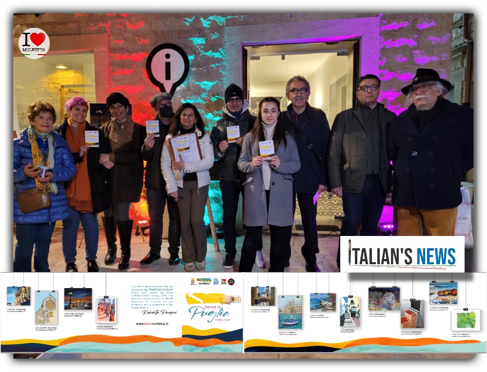 dipingilapuglia italiansnews paintingpuglia robertopansini ilovemolfetta america