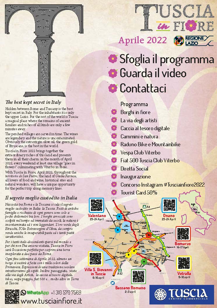 tuscia in fiore 2022 italiano