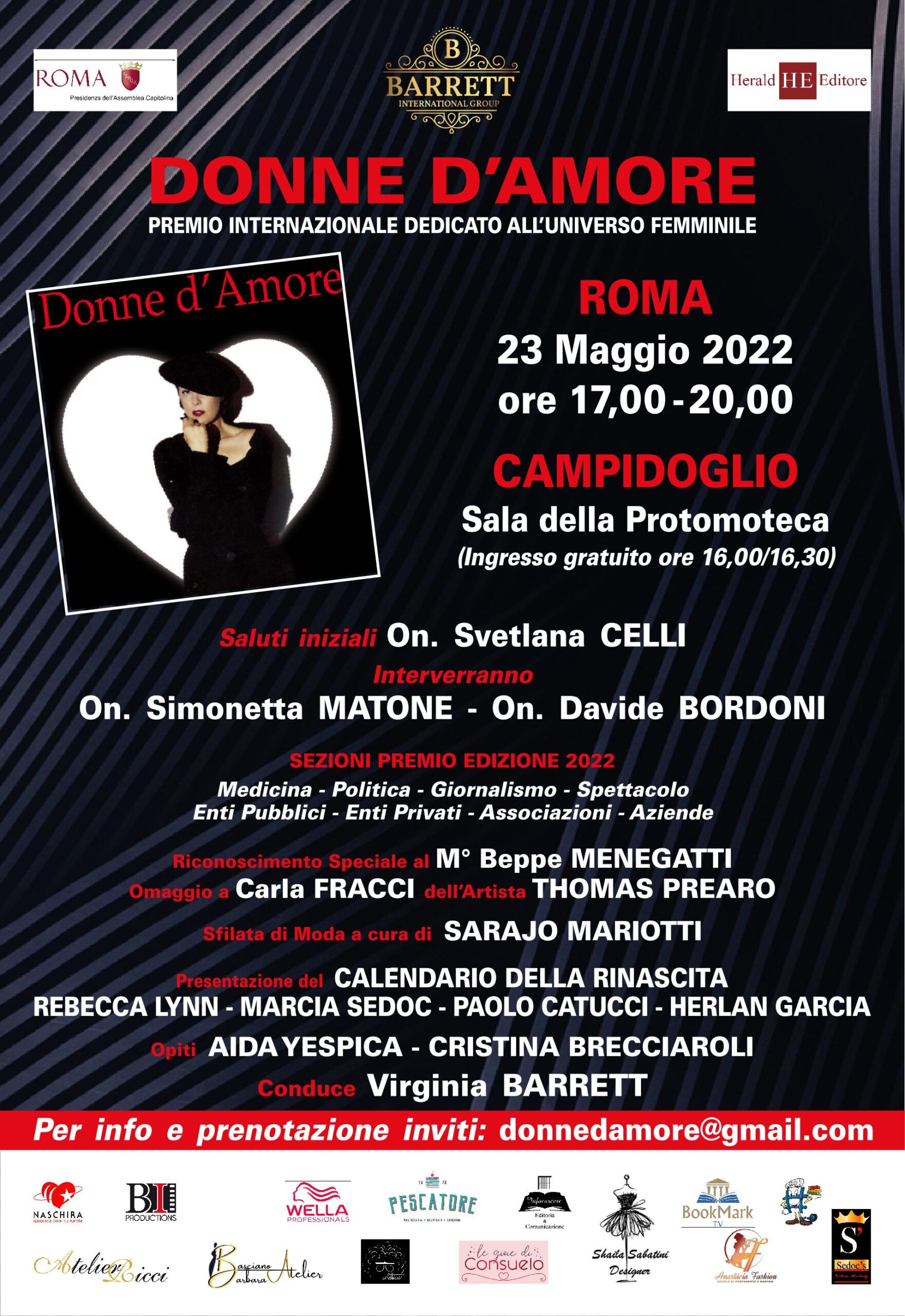 manifesto donne d'amore mag 22