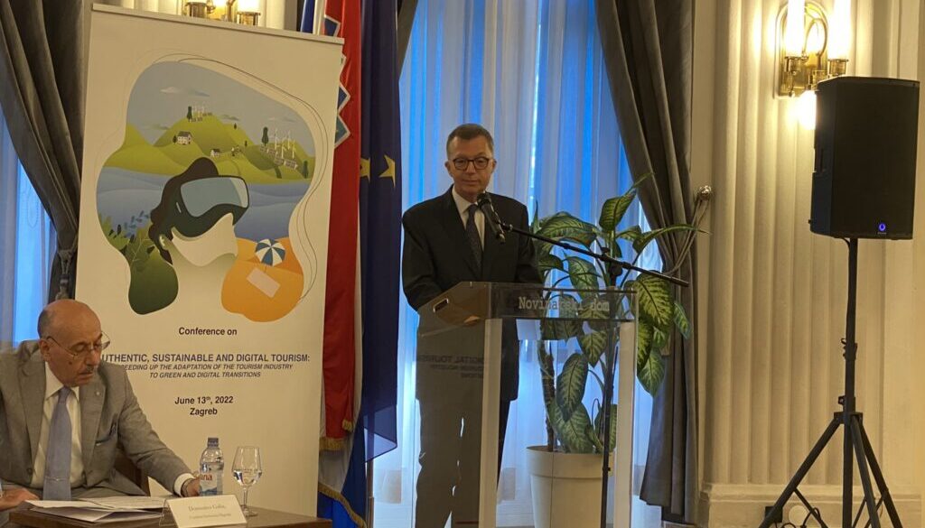 conferenza sul turismo ecologico e digitale a zagabria