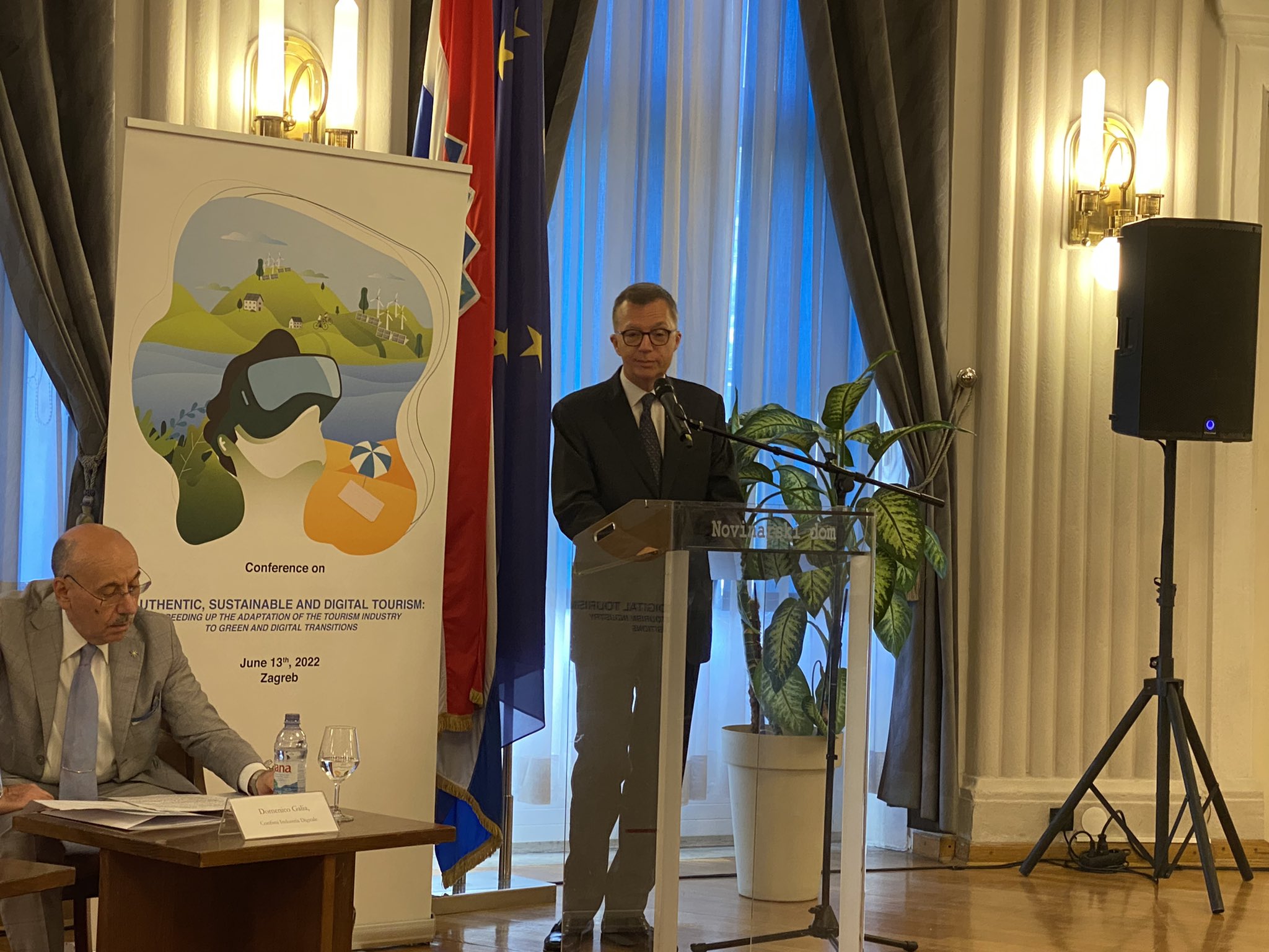 conferenza sul turismo ecologico e digitale a zagabria