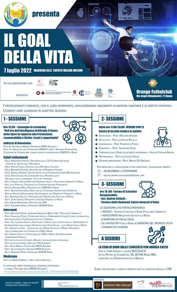 il goal della vita 3 locandina