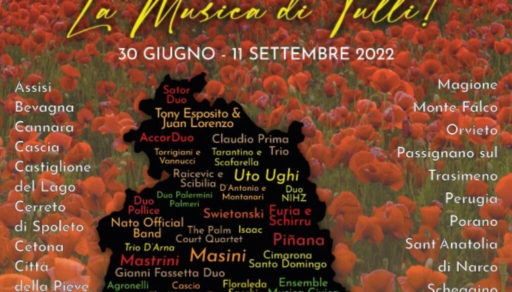 green music 2022 umbria