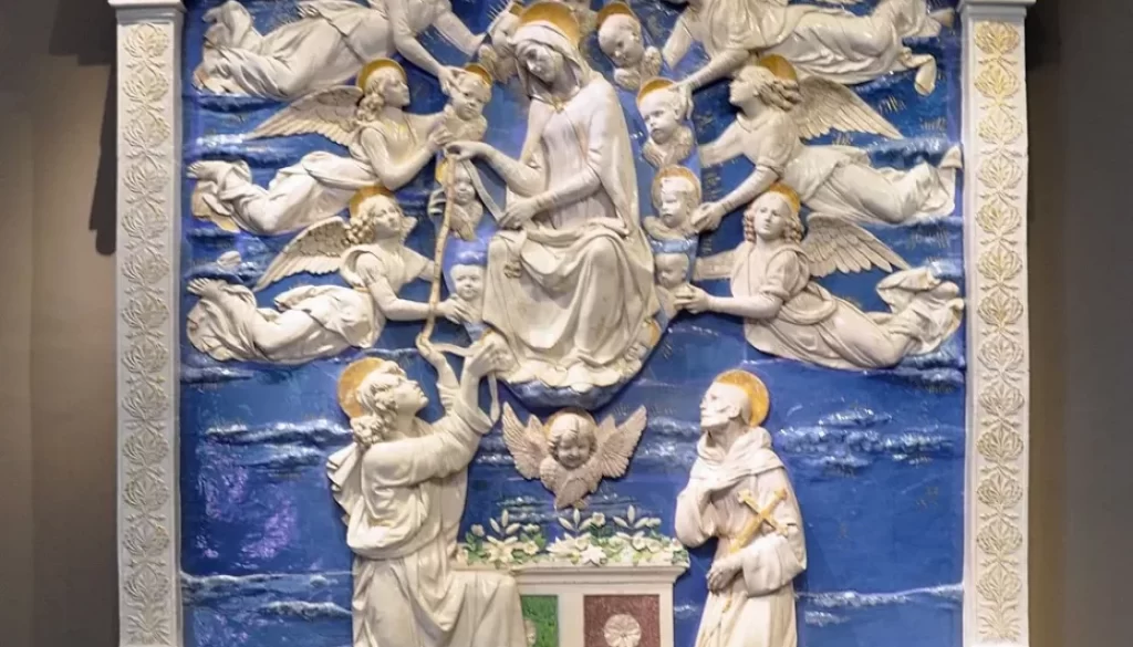 981px andrea della robbia madonna della cintola liebieghaus