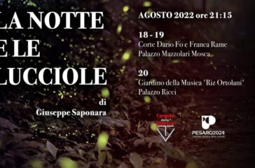 pesaro la notte e le lucciole