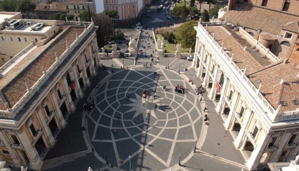roma campidoglio aerea nuova