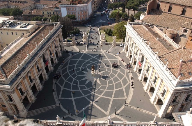 roma campidoglio aerea nuova