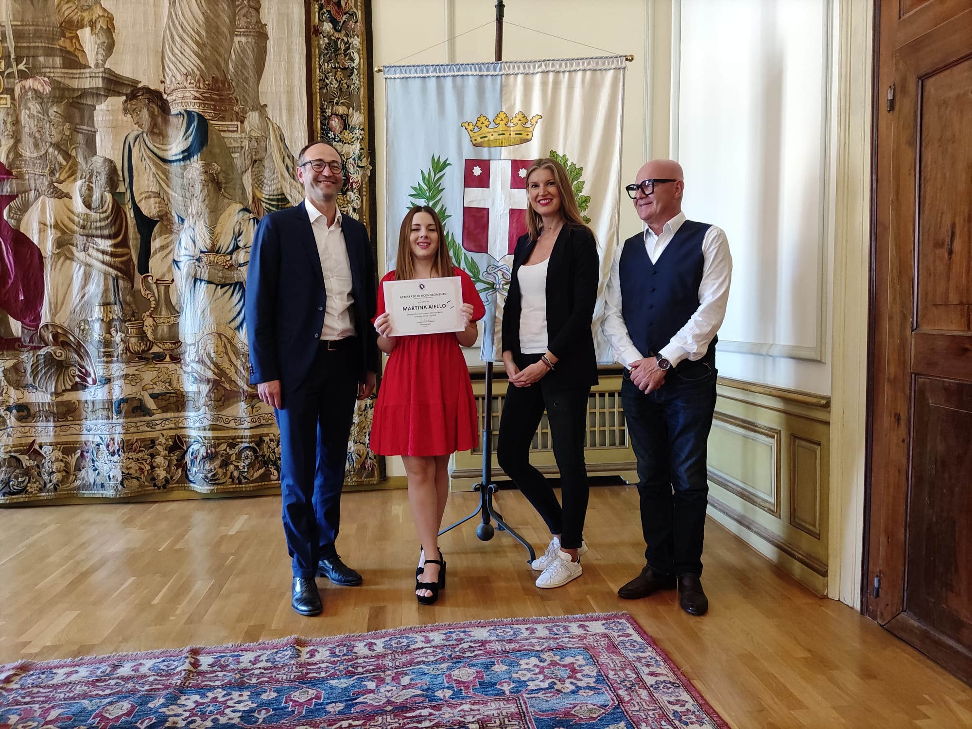 tiramisu premiazione martina aiello