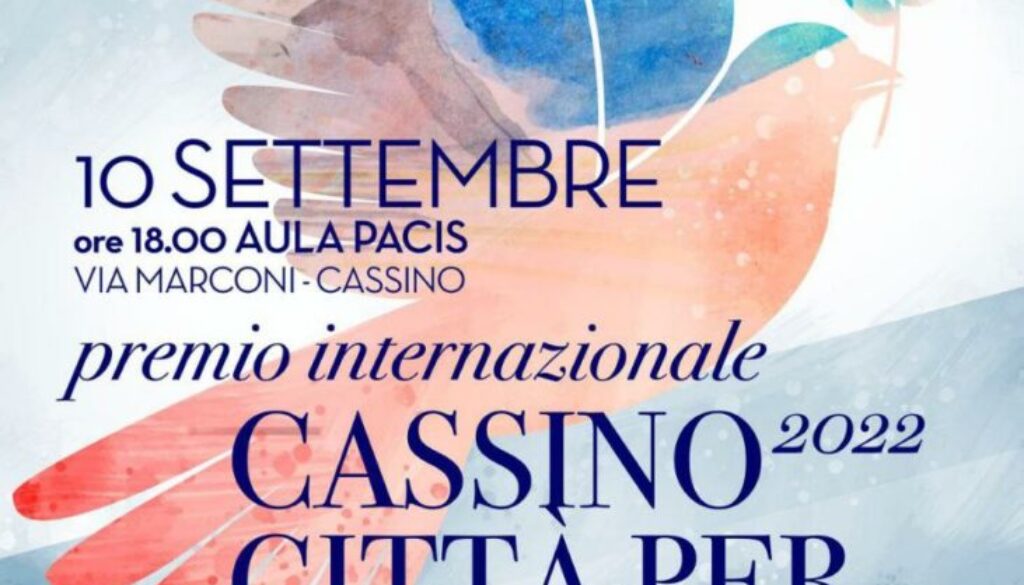 cassino città per la pace 10 sett 22