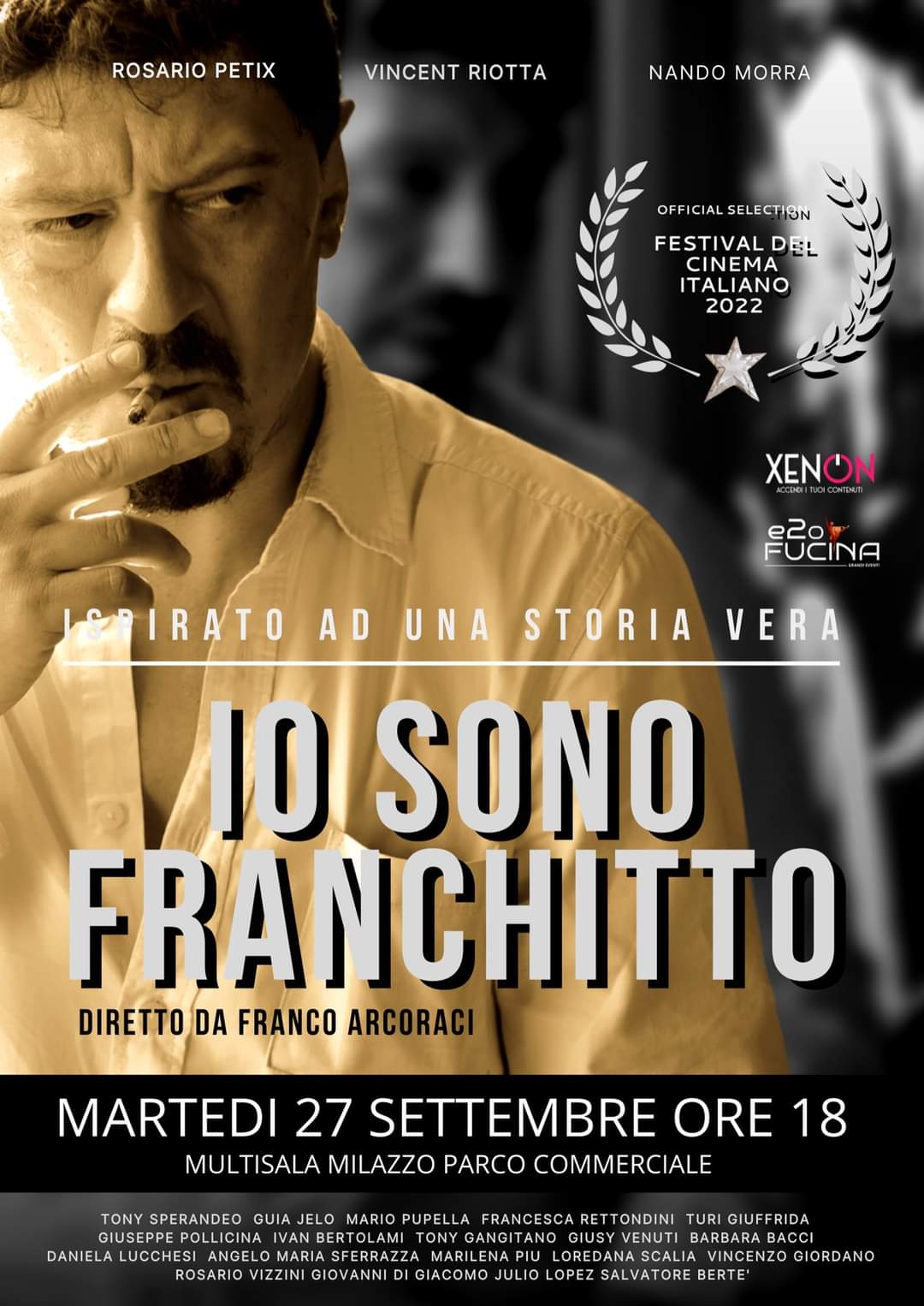 milazzo io sono franchitto locandina film 2