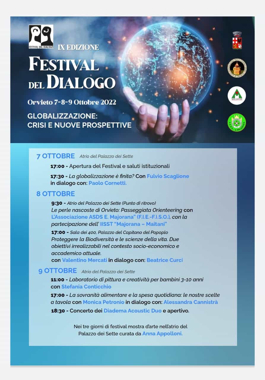 locandina festival dialogo orvieto 2022