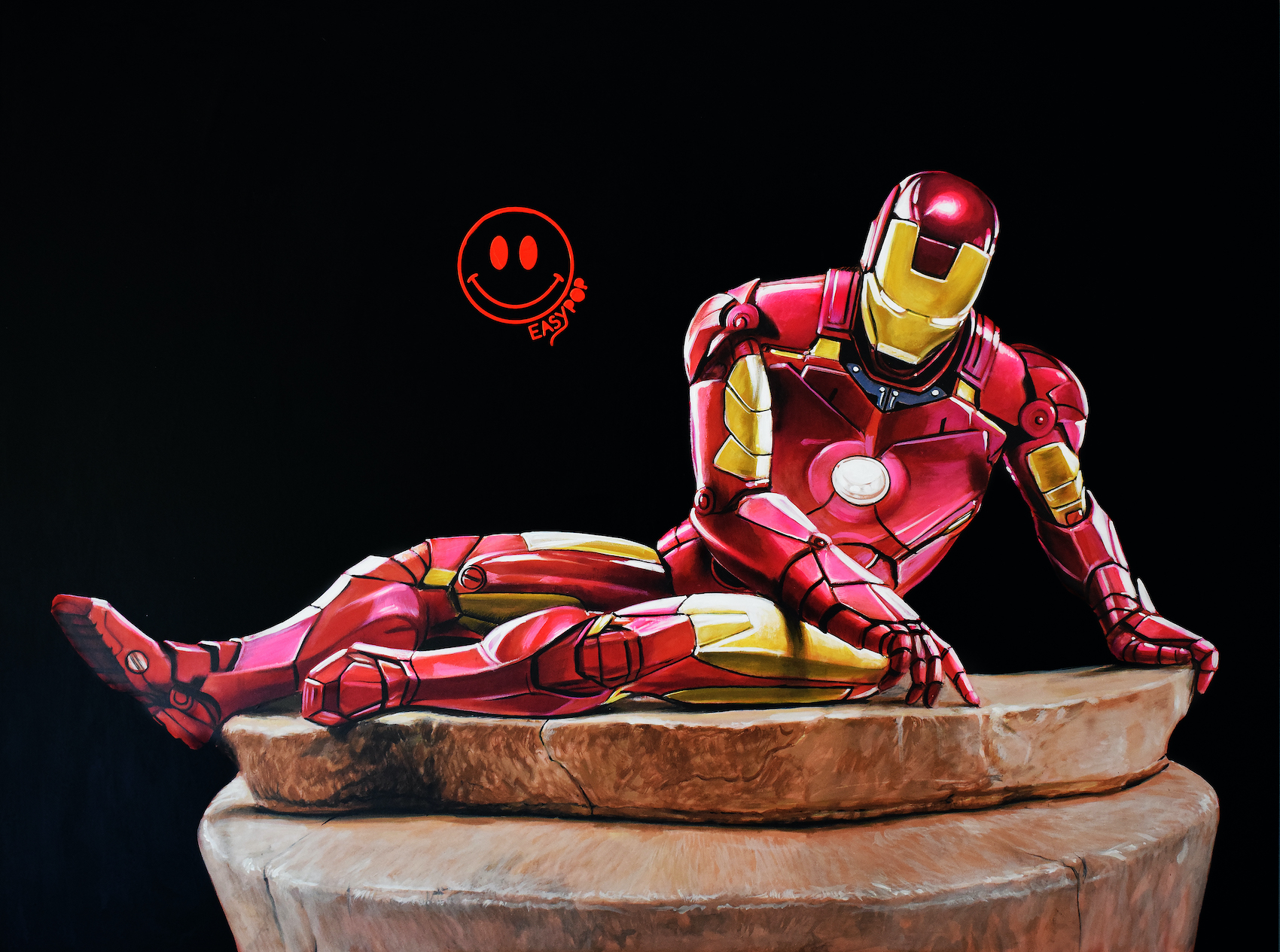 iron man dal galata ferito