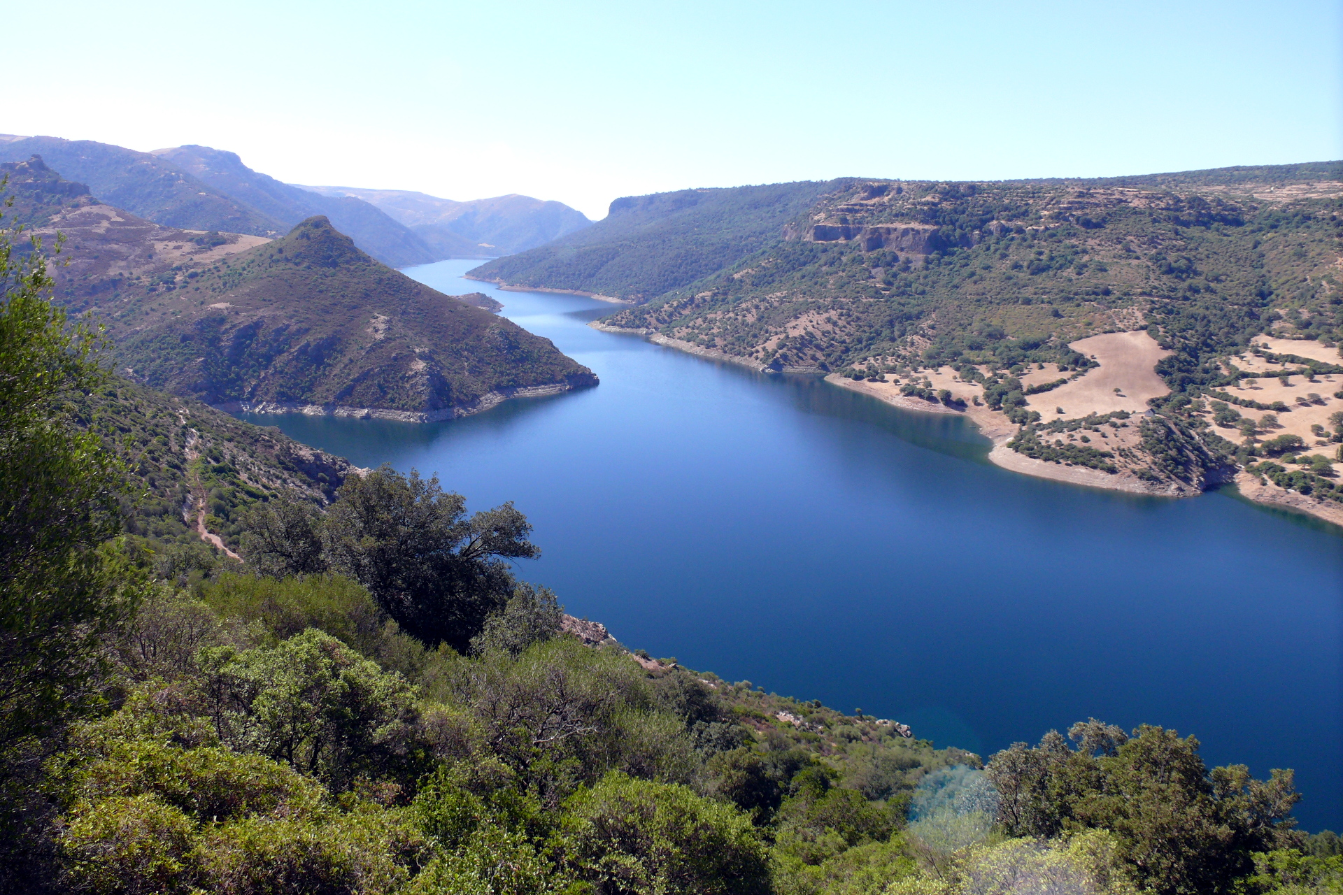 lago basso flumendosa sardegna9