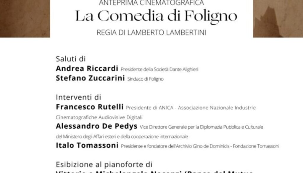 la commedia di foligno 30 nov 22