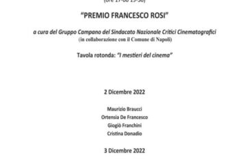 locandina premio francesco rosi 22