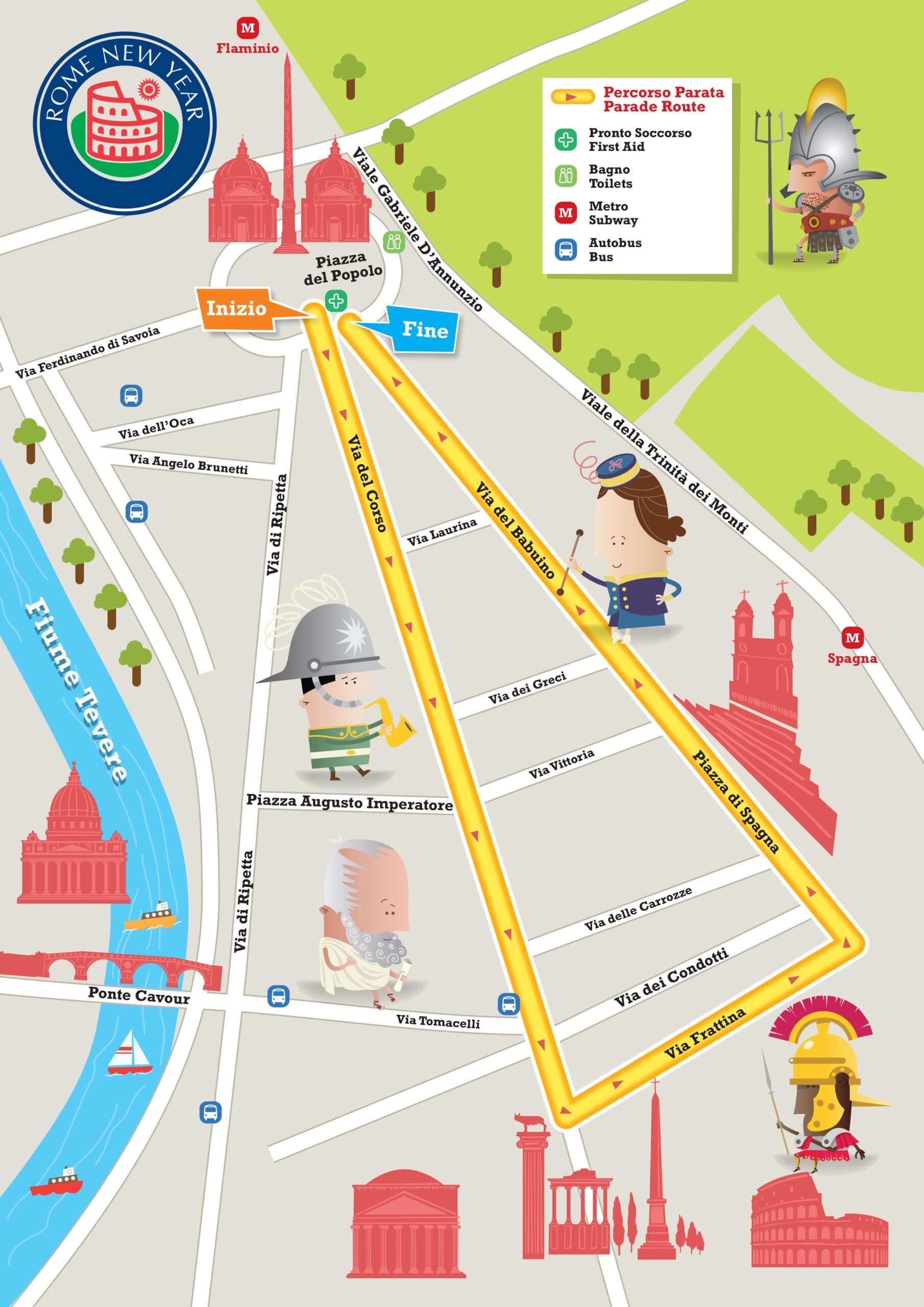 rome map 2019