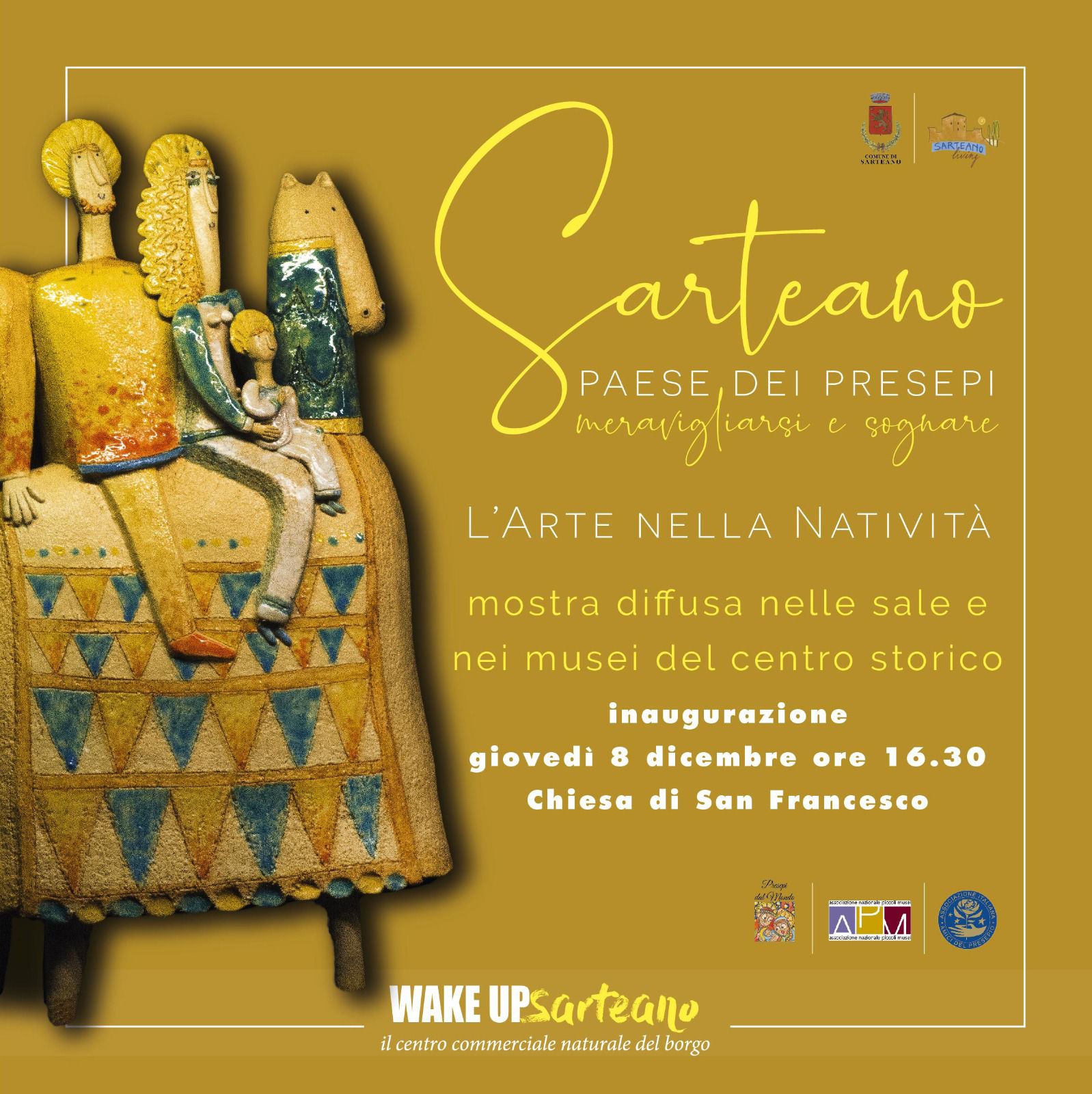 locandina inaugurazione mostra presepi