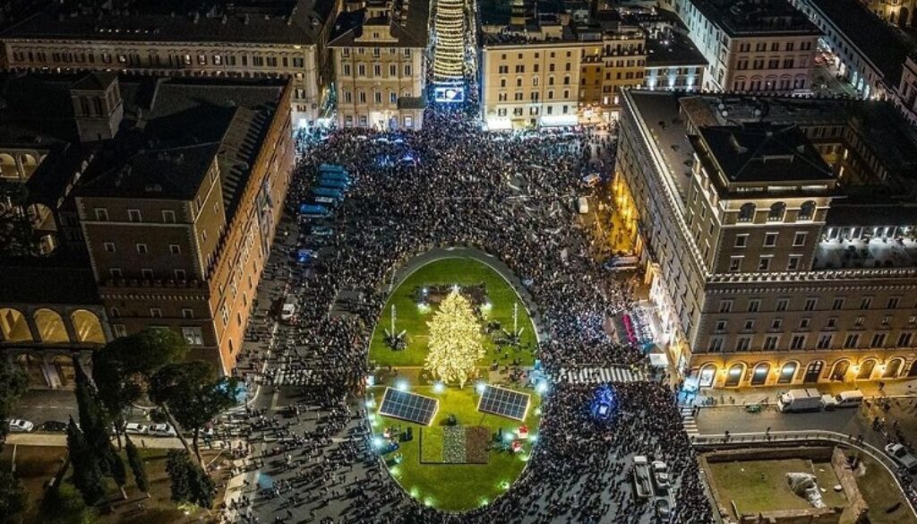 piazza venezia natale 2022