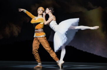 staatsballett berlin la bayadere alexei ratmansky, anna ol, dani
