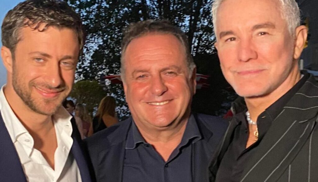 pascal vicedomini al centro con francesco carrozzini e baz luhrmann 1