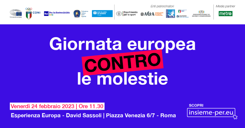 fise invito giornata europea contro molestie pe