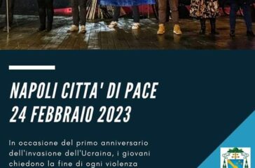 marcia per la pace naoli 24 feb 23