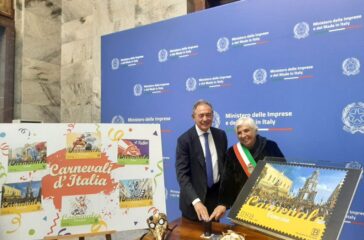 venezia francobollo carnevali d'italia urso e mar 3