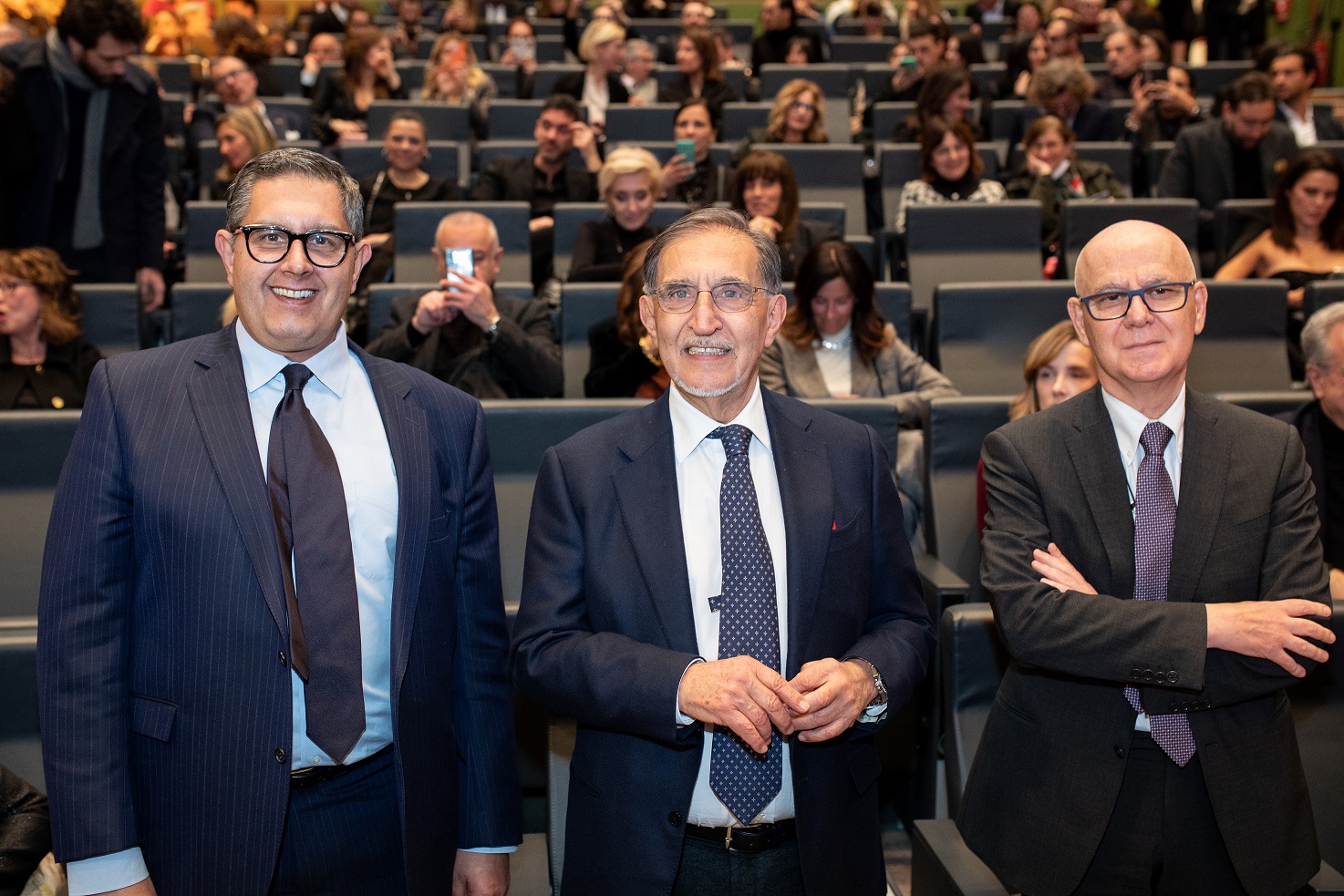 giovanni toti, ignazio la russa e giuseppe petronzi