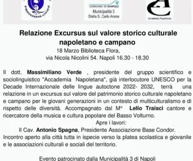 Relazione Excursus sul valore storico culturale napoletano e campano