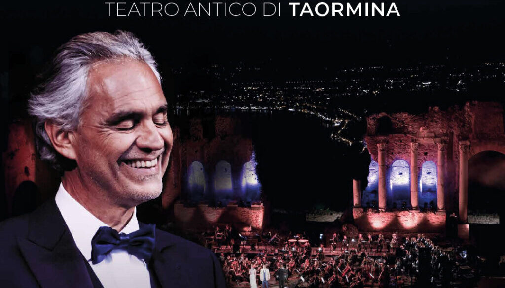 Bocelli, Taormina e Re Carlo III – Bocelli, Taormina and King Charles III