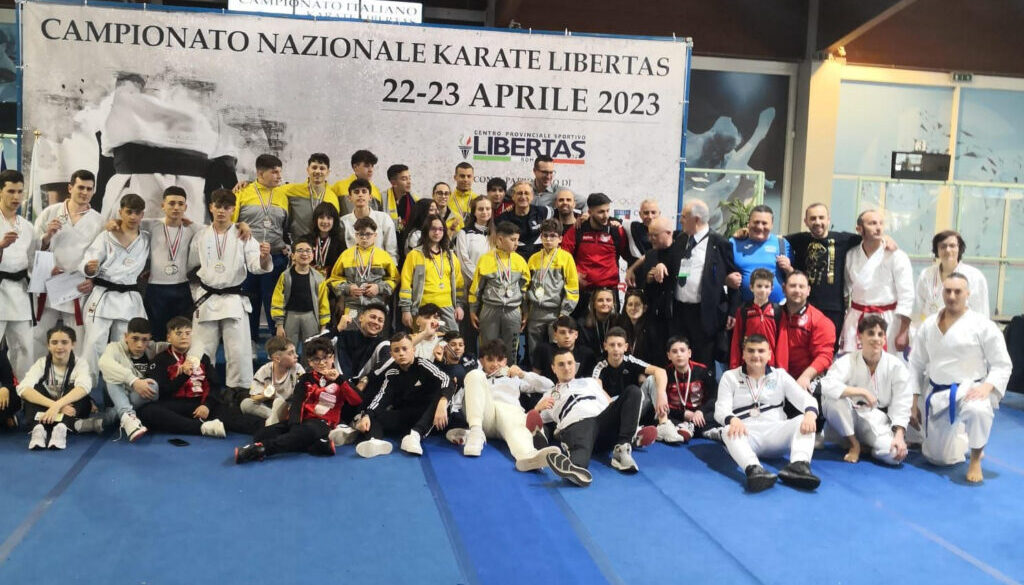 Incetta di medaglie della Libertas Karate Sicilia