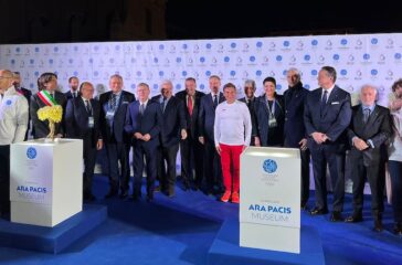 La Torcia dell’Ara Pacis per i Giochi Europei 2023