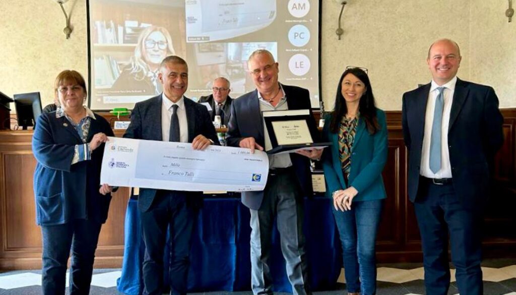 obiettivo terra 2023 premiazione franco tulli vincitore 2023