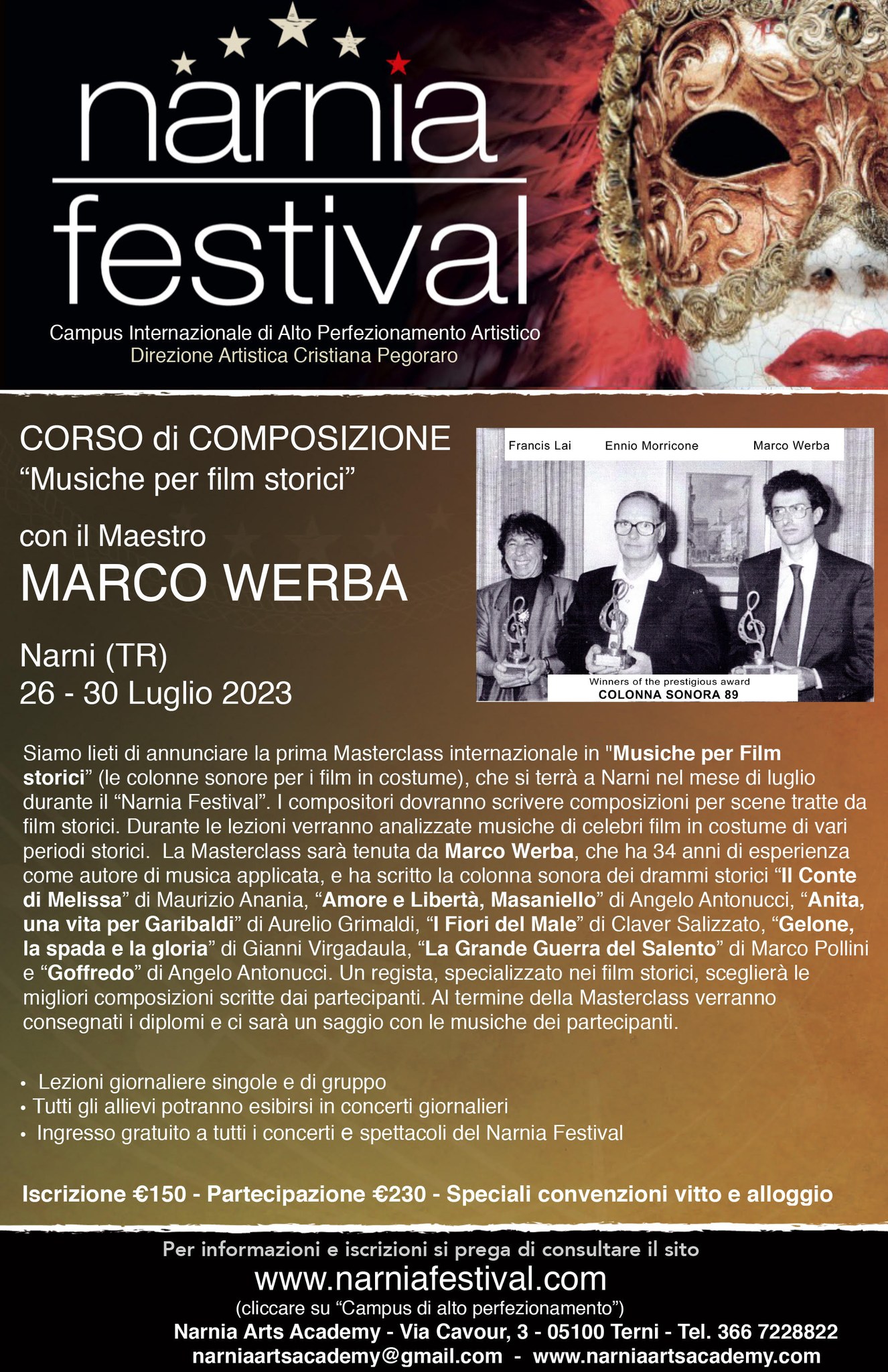 narnia festival marco werba