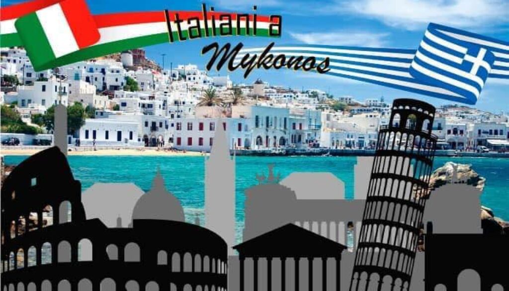 Italians, Fondazione E-novation e Mykonos